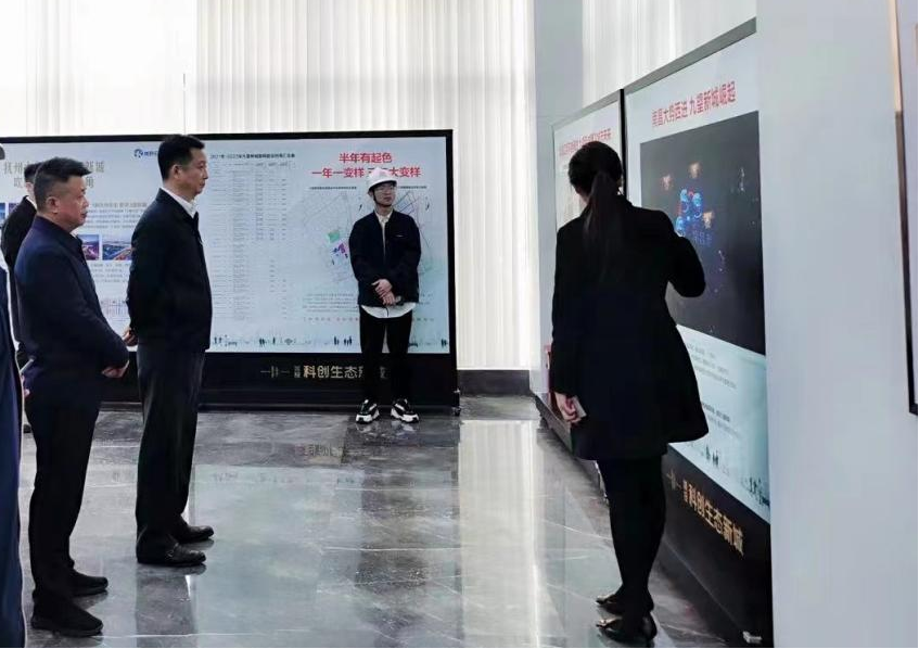 南昌市委常委、副市長肖云一行調(diào)研城投科創(chuàng)生態(tài)新城項(xiàng)目